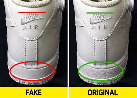 how to tell if a nike item is fake